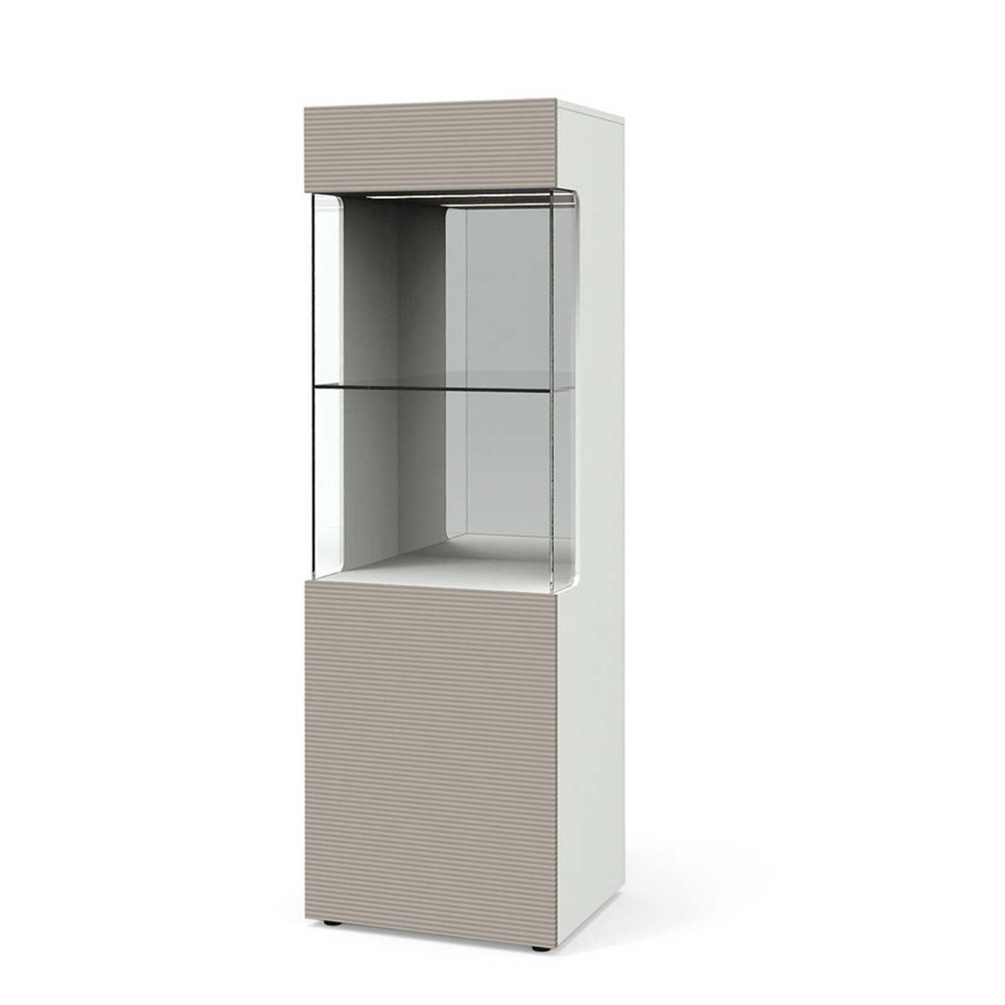 shopping mall or office use displaying storage locker cabinet with glass open door