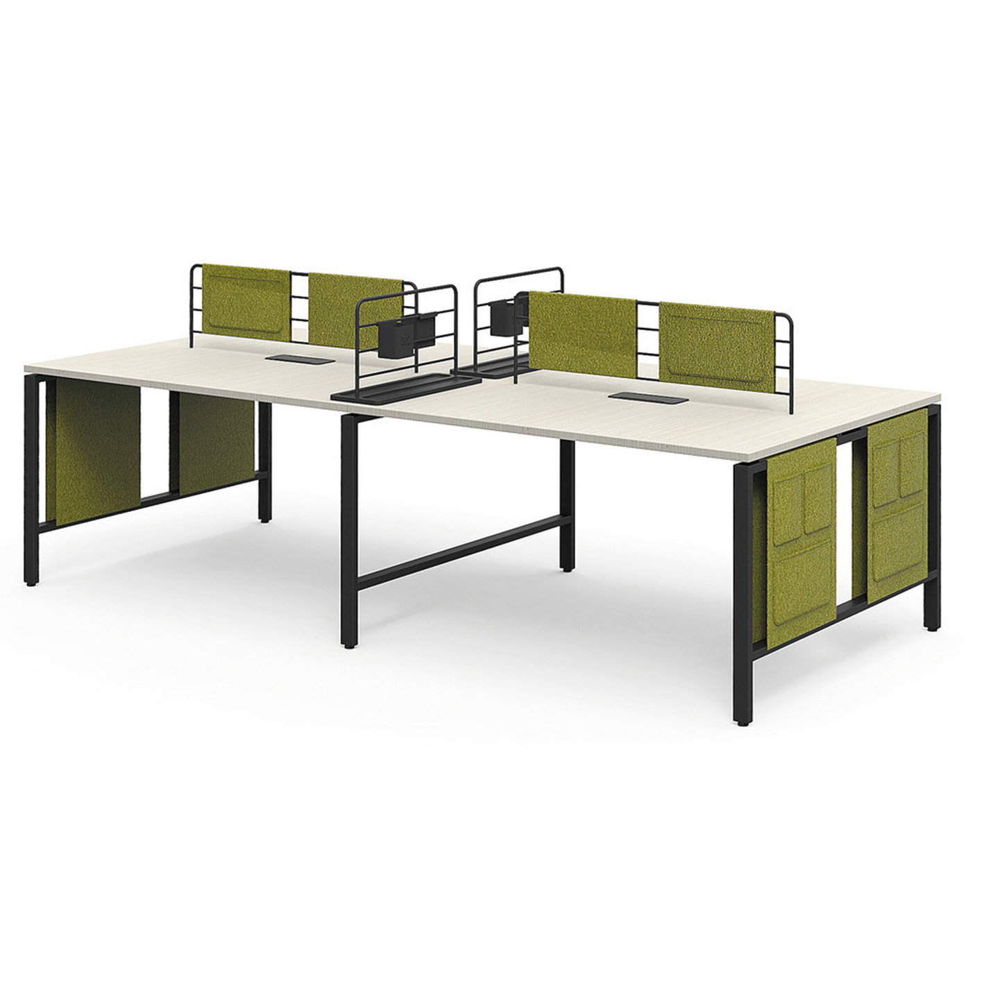 open workstations dimensions optional with metal screen
