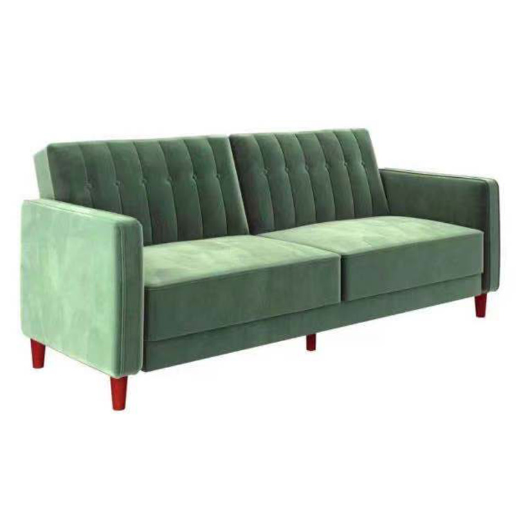 small_green_pull_out_sleeper_sofa_bed_sofa_cumbed_sale.jpg