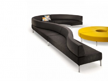new design salon fabric upholstery sofa set office furniture solution