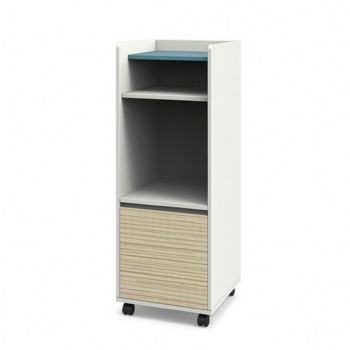 office worker use workstation side file cabinet with wheels for sale