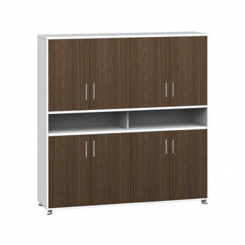 walnut color storage tall unit cabinet with doors manufacturer