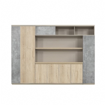 decoration background bookcase displaying cabinet for executive office room	
