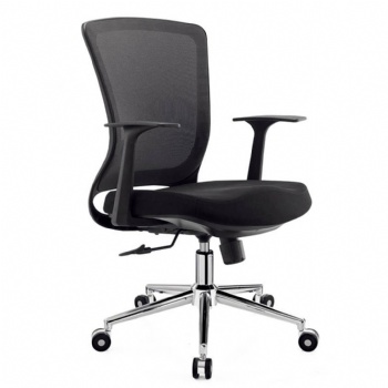 comfortable lower back support office chair plant