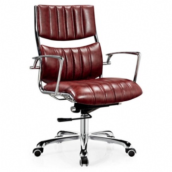 metal chrome frame task office chair with glides manufacturer