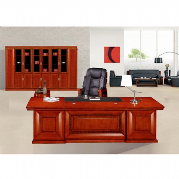 high quality government use office desk and bookshelf office furniture solution