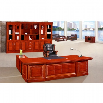 high quality government use office desk and bookshelf office furniture solution	