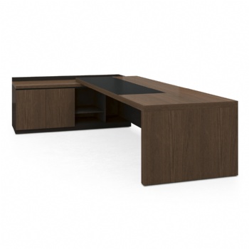 large CEO office desk or table with storage dividers