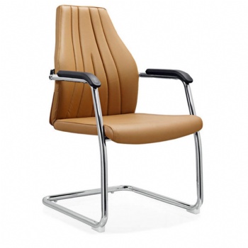 modern design PU leather office chair with fixed frame